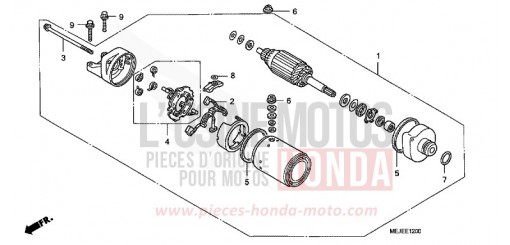 MOTEUR DE DEMARRAGE CB1300SA7 de 2007